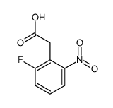 2-氟-6-硝基苯乙酸 结构式