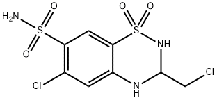 3-脱(烯丙基硫代)甲基-3-氯甲基阿替噻嗪 结构式