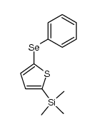Thiophene, 2-(phenylseleno)-5-(trimethylsilyl)- 结构式
