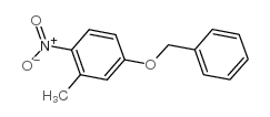 5-苄氧基-2-硝基甲苯 结构式