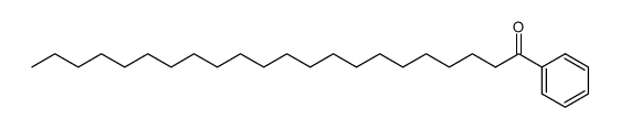 1-苯基-1-二十二酮 结构式