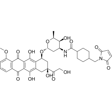 Doxorubicin-SMCC 结构式