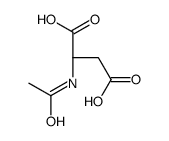 N-乙酰基-D-天冬氨酸 结构式