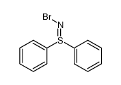 N-溴-S,S-联苯硫亚胺 结构式