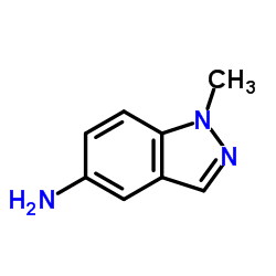 1-甲基-5-氨基-1H-吲唑 结构式