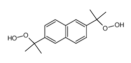 2,2'-(2,6-萘二基)双(2-氢过氧丙烷) 结构式