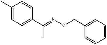1-(4-甲基苯基)乙酮 O-苄基肟 (E)- 结构式