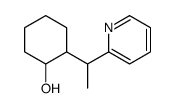 2-[1-(2-吡啶基)乙基]环己醇 结构式