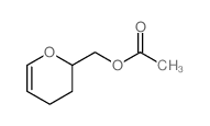 ACETIC ACID 3,4-DIHYDRO-2H-PYRAN-2-YLMETHYL ESTER 结构式
