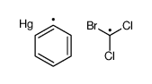 (bromodichloromethyl)phenylmercury 结构式
