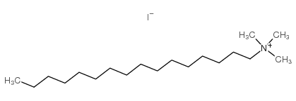 十六烷基三甲基碘化铵 结构式