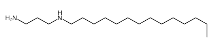 N-十四烷基-1,3-丙撑二胺 结构式