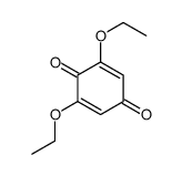 2,6-二乙氧基-2,5-环己二烯-1,4-二酮 结构式