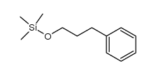 (Trimethylsilyl)hydrocinnamyl ether 结构式
