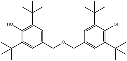 3,5-二叔丁基-4-羟基苄基醚 结构式