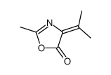 2-甲基-4-异丙亚基-5(4H)-恶唑酮 结构式