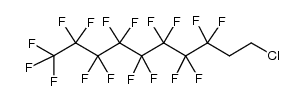 10-氯-1,1,1,2,2,3,3,4,4,5,5,6,6,7,7,8,8-十七氟癸烷 结构式