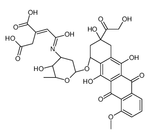 aconityldoxorubicin 结构式