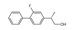 (βS)-2-氟-β-甲基-[1,1'-联苯]-4-乙醇 结构式