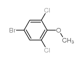 4-溴-2,6-二氯苯甲醚 结构式