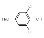 2,6-二氯对甲酚 结构式