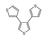 3,3':4',3''-三噻吩 结构式