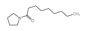 1-吡咯烷-1-基壬烷-1-酮 结构式