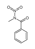 N-甲基-N-硝基苯甲酰胺 结构式