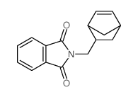 2-(6-bicyclo[2.2.1]hept-2-enylmethyl)isoindole-1,3-dione 结构式