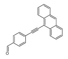 4-(9-蒽基乙炔基)苯甲醛 结构式