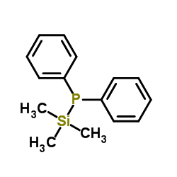 二苯基(三甲基硅基)膦 结构式