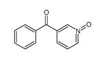 Methanone, (1-oxido-3-pyridinyl)phenyl- 结构式