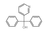 二苯基吡啶-3-基甲醇 结构式