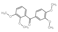 2,3,3',4'-四甲氧基二苯甲酮 结构式