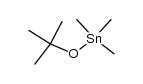 Stannane, (1,1-dimethylethoxy)trimethyl- 结构式