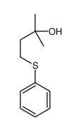 2-甲基-4-苯基硫基-2-丁醇 结构式