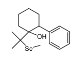 1-[1-甲基-1-(甲基硒基)乙基]-2-苯基环己醇 结构式