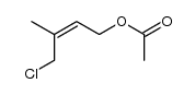 1-氯-2-甲基-4-乙酰氧基-2-丁烯 结构式