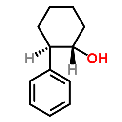 (1S,2R)-(+)-反-2-苯基-1-环己醇 结构式