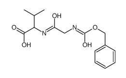N-[N-[(苯甲氧基)羰基]甘氨酰]缬氨酸 结构式