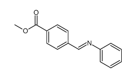 Benzoic acid, 4-[phenylimino)-,methyl ester 结构式