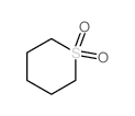 四氢-2H-噻喃-1,1-二氧化物 结构式