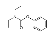 Carbamic acid, N,N-diethyl-, 2-pyridinyl ester 结构式