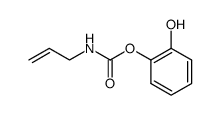 2-羟基苯基 N-烯丙基氨基甲酸酯 结构式