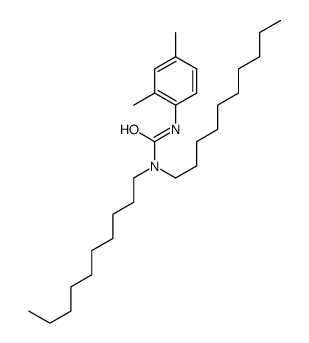 Urea, N,N-didecyl-N'-(2,4-dimethylphenyl)- 结构式