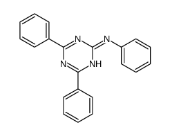 N,4,6-三苯基-1,3,5-三嗪-2-胺 结构式