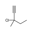3-氯-3-甲基-1-戊炔 结构式