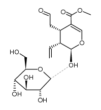 裂环马钱苷 结构式