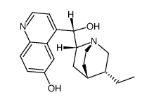 (9S)-10,11-氢化奎宁-6',9-二醇 结构式