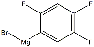 溴(2,4,5-三氟苯基)镁 结构式